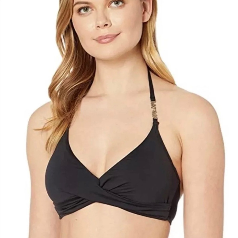 NWT WOMENS SIZE L MICHAEL KORS BIKINI TOP